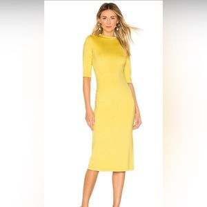 Alice + Olivia Delora Fitted Mock Neck Dress-Size 6-NWT